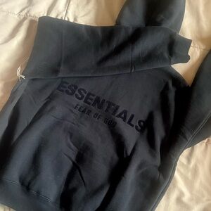 Fear of God Essentials Pullover Chest Logo Hoodie